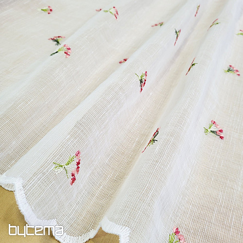 Rideau en vitrail TULIPES MINI