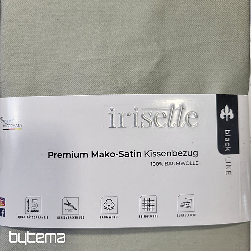 Taie d'oreiller en satin - sauge 32