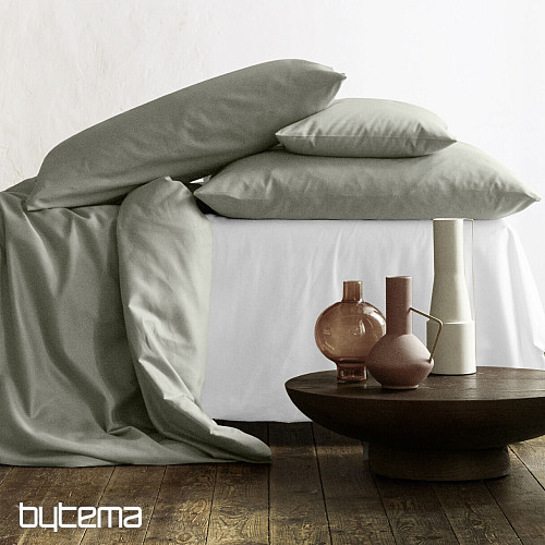 IRISETTE satin de coton de luxe PARIS 8000-32 SAUGE