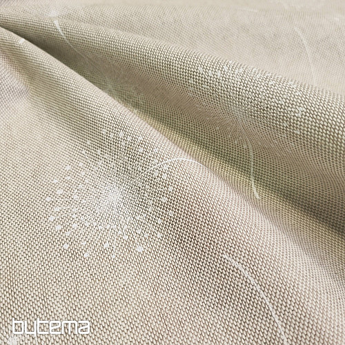 Tissu décoratif PISSENLIT EN FLEURS