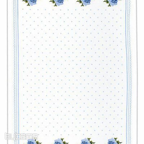 Serviettes de grand-mère Roses bleues