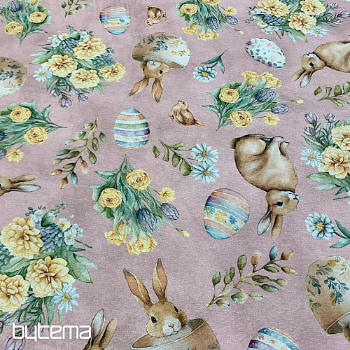 Tissu décoratif BUNNY LONNIE beige