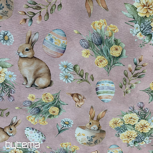 Tissu décoratif BUNNY LONNIE beige