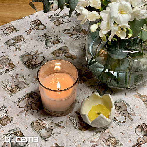 Nappe de Pâques POULETS ET ŒUFS