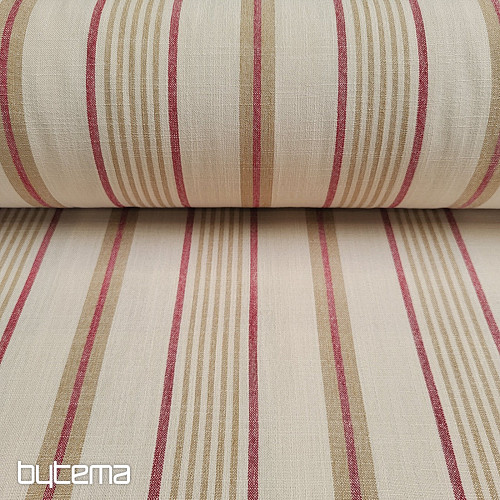 Tissu décoratif ROUGE TANGO