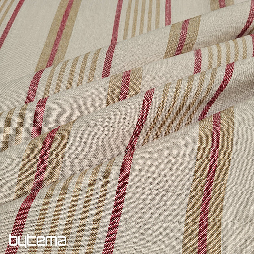 Tissu décoratif ROUGE TANGO