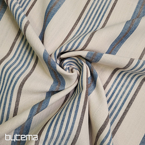 Tissu décoratif BLEU TANGO