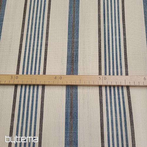 Tissu décoratif BLEU TANGO