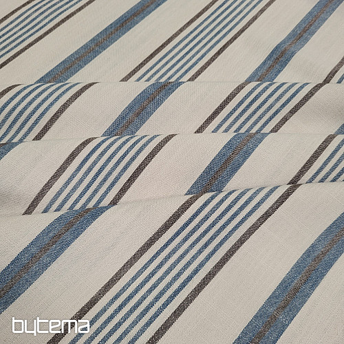 Tissu décoratif BLEU TANGO