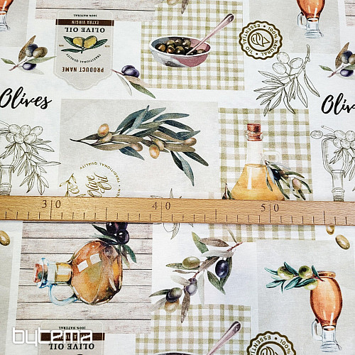 Tissu décoratif OLIVES PICUAL