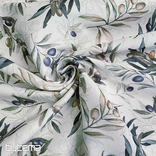 Tissu décoratif ARBEQUINA OLIVES