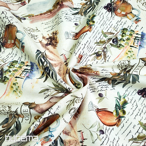 Tissu décoratif OLIVY FARGA