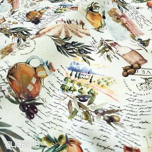 Tissu décoratif OLIVY FARGA