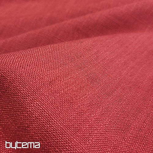 Tissu décoratif VALS ROUGE