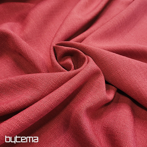 Tissu décoratif VALS ROUGE