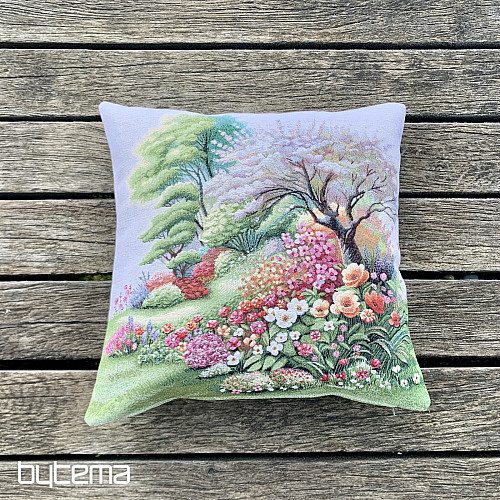 Taie d'oreiller en tapisserie NATURE MORTE DANS LE PARC