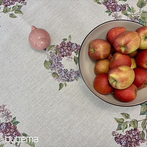 Nappe et foulard Gobelin LILAS