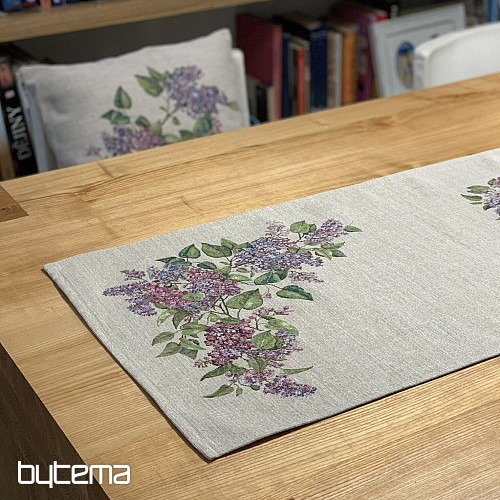 Nappe et foulard Gobelin LILAS
