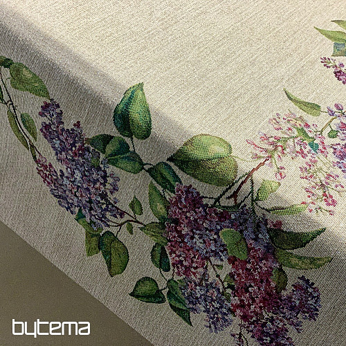 Nappe et foulard Gobelin LILAS