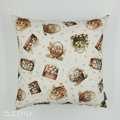 Taie doreiller décorative ŒUFS COLORÉS