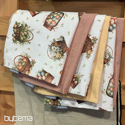 Taie doreiller décorative ŒUFS COLORÉS