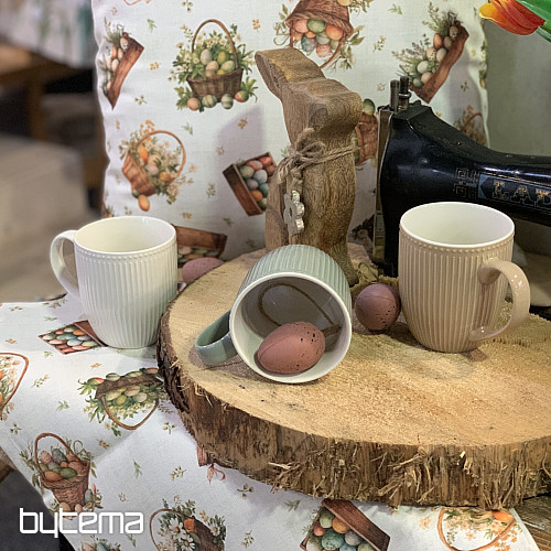 Taie doreiller décorative ŒUFS COLORÉS