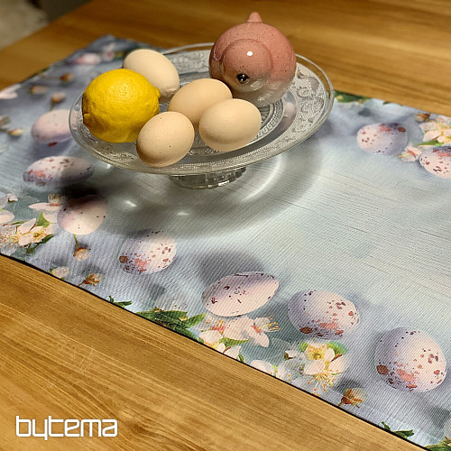 Nappe et foulard de Pâques à fleurs