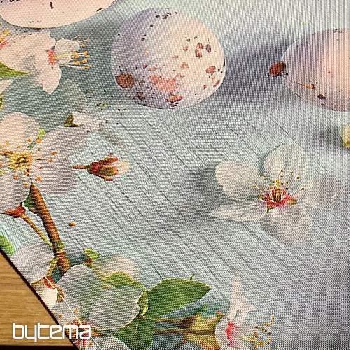 Nappe et foulard de Pâques à fleurs