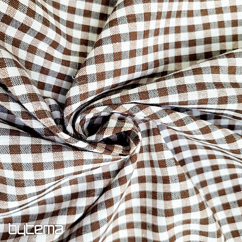 Tissu déco IBIZA marron