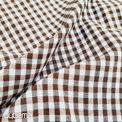 Tissu déco IBIZA marron