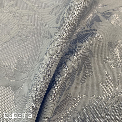 Nappe damassée bleu clair 130 x 230