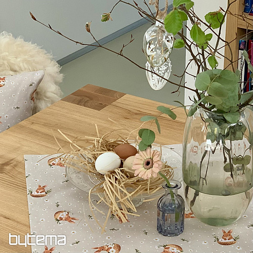 Nappe et foulard de Pâques BUNNY NELA