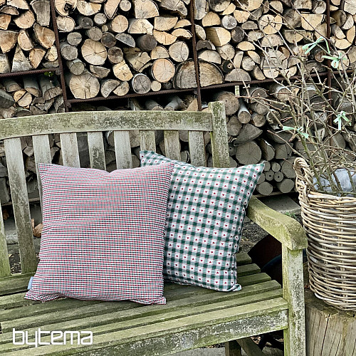 Taie d'oreiller décorative OSLO MINI KÁRO