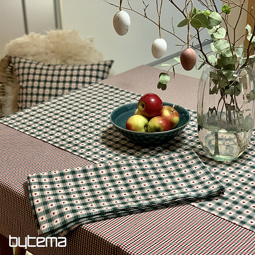 Taie d'oreiller décorative OSLO MINI KÁRO