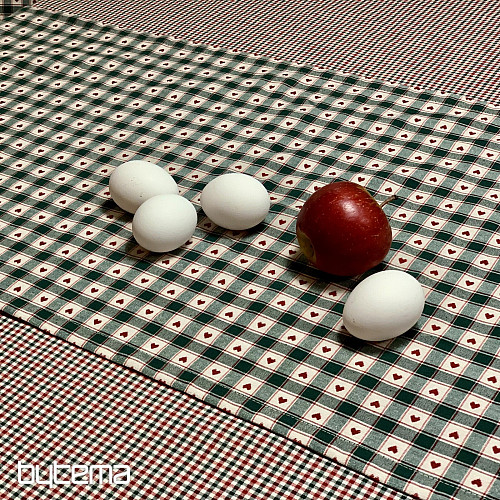 Nappe et foulard MAXI CORET vert