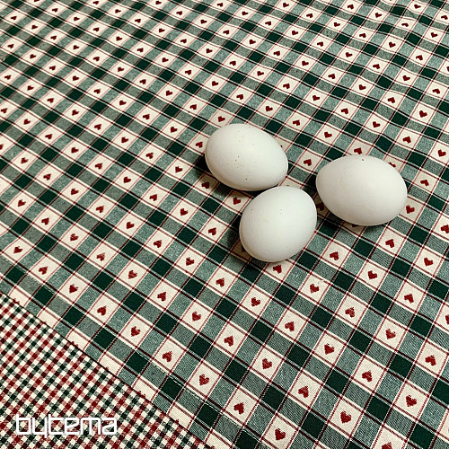 Nappe et foulard MAXI CORET vert