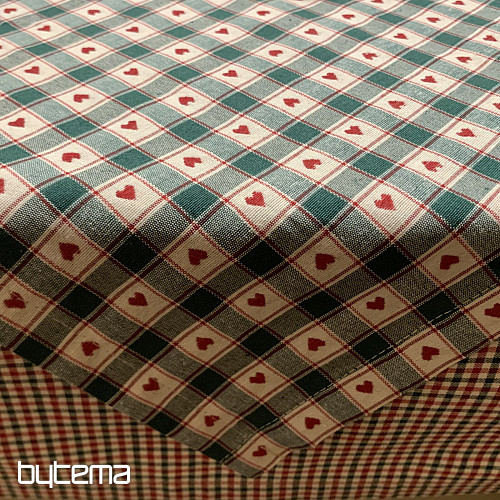 Nappe et foulard MAXI CORET vert