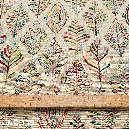 Tissu de tapisserie FOSIL