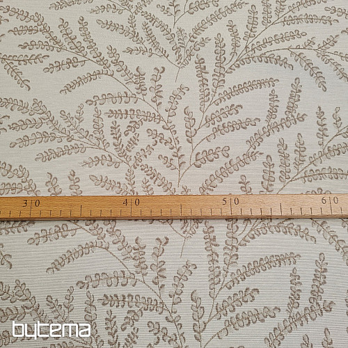 Tissu tapisserie BLANCHE beige