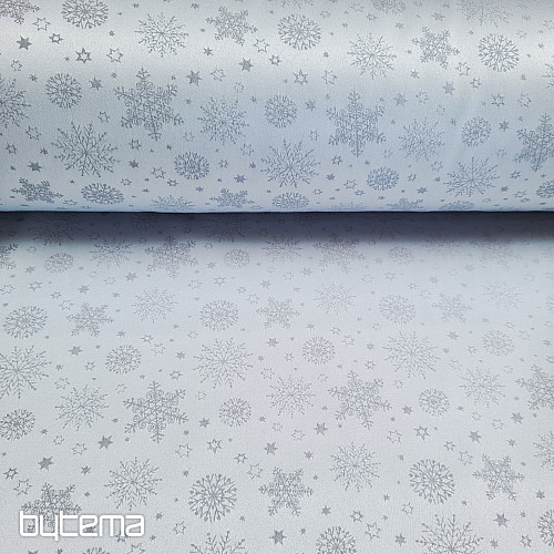 Tissu décoratif uni FLAKES MIX GRIS