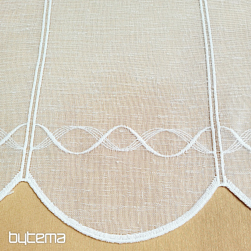 Rideau pour vitrail GERSTER 11883 blanc