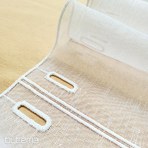 Rideau pour vitrail GERSTER 11883 blanc