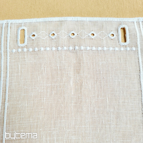 Rideau pour vitrail GERSTER 11884 blanc