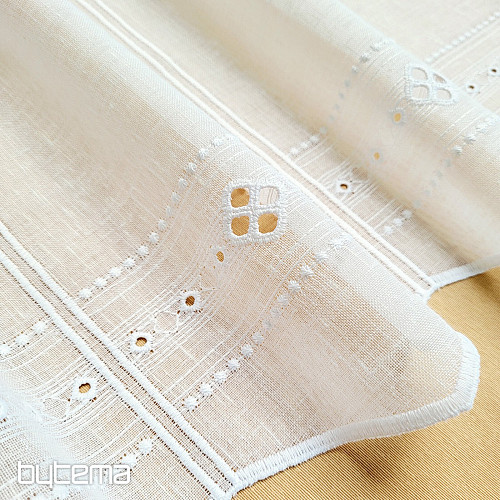 Rideau pour vitrail GERSTER 11884 blanc