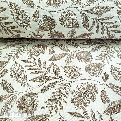 Tissu décoratif BETINA beige