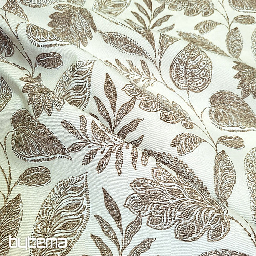 Tissu décoratif BETINA beige