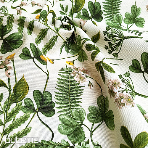 Tissu décoratif BETINA marron