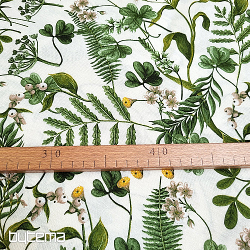 Tissu décoratif BETINA marron