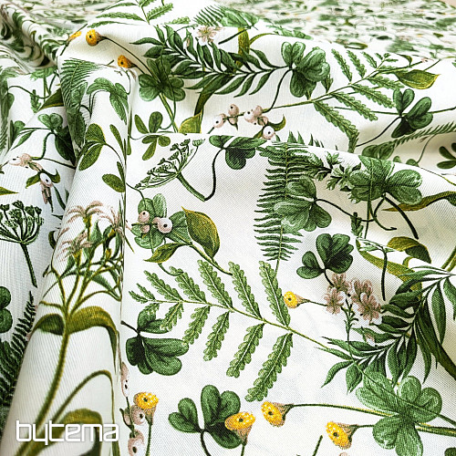 Tissu décoratif BETINA marron