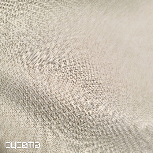 Tissu décoratif monochrome de luxe GERSTER 7032/0870 BEIGE